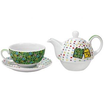 Disseny plus M273508 - Tetera y taza porcelana