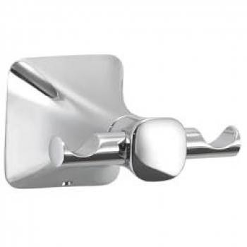 Percha Doble de Acero Inoxidable Cromado Cervino Gedy