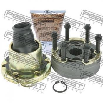 Flector de transmisión FEBEST 0711-JB416SHA - Amortiguador de vibraciones del eje de transmisión, compatible con varios modelos de vehículos, fabricado en materiales duraderos para una larga vida útil y reducción efectiva de vibraciones