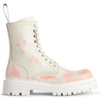 CAMPERLAB Eki Boots for Men in White/Orange, Size 45, Smooth LeatherCAMPERLAB Eki Boots for Men in White/Orange, Size 11, Smooth Leather