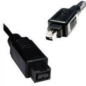 Value IEEE1394b Cable, 9/4-pin, 400Mbit/s, Type A-C 1.8 m - Cable FireWire