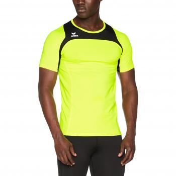 erima Hombre Race Line – Camiseta de Running, Hombre, Color Neon Gelb/Schwarz, tamaño Small