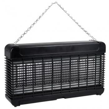 Lámpara LED Antiinsectos 13W con Descarga Eléctrica de 4000V para Protección de hasta 200 m² sin Químicos Tóxicos