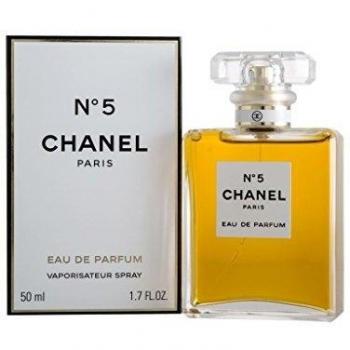 Chanel No 5 Women's Eau de Parfum, 50 ml - Non Refillable, Yellow