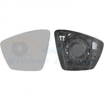 Cristal de espejo retrovisor exterior VAN WEZEL 7643837