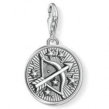 Colgante Charm Zodíaco Sagitario de Plata con Circonitas Thomas Sabo