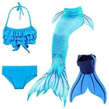 shepretty Traje de Baño de La Cola Sirena de Las Muchachas Bikini Set,Dh53,130
