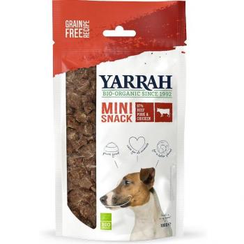 Yarrah Bio Mini Snacks para Perros - Pack Económico: 3 x 100 g