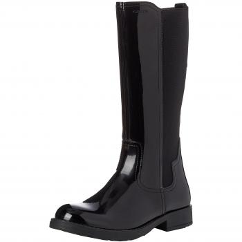 Geox Jr Sofia a, Botas de Montar para Niñas, Negro