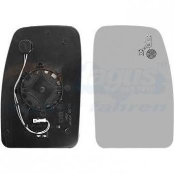 Cristal de espejo retrovisor exterior VAN WEZEL 4388838