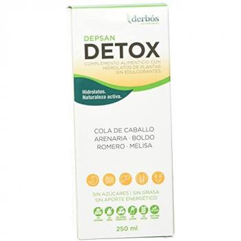Derbos Depsan Detox 250ml - Suplemento detoxificante, formato de 250 ml, ayuda a la eliminación de toxinas, mejora la digestión, contiene ingredientes naturales y es apto para veganos