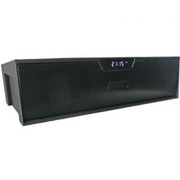 Emartbuy Negro SoundBox Altavoz Inalámbrico Portátil Libres con Bluetooth apto para XORO TelePAD 10A3 4G 10.1 Pulgadas Tableta PC