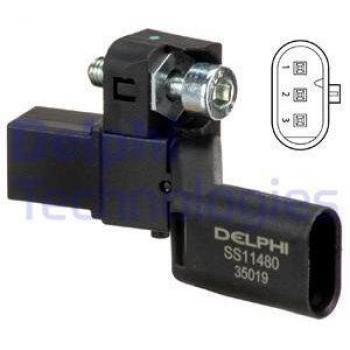 Sensor de posición del cigüeñal DELPHI SS11480 - Generador de impulsos, alta precisión, diseño duradero, fácil instalación, compatible con múltiples modelos de vehículos