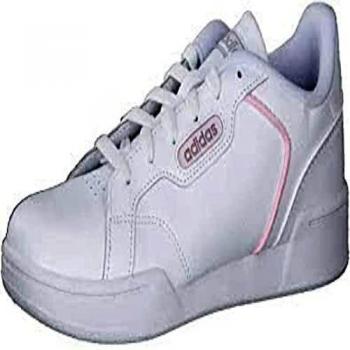 Zapatillas Adidas Roguera Unisex para Niños - Blanco/Blanco/Plamet - Talla 35 ½
