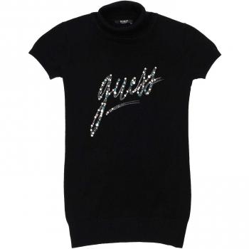 GUESS Evette, Jersey Manga Corta para Mujer M Negro