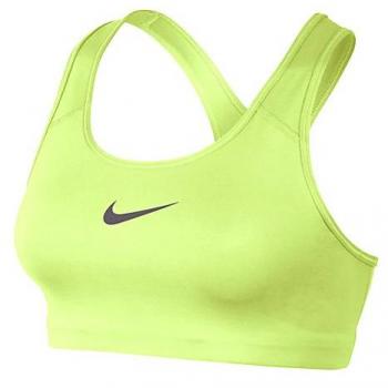 Nike 842398 – 716 – Sujetador de Mantenimiento Normal Mujer, Mujer, 842398-716, Volt Phosphorescent/Fumée de Pistolet, FR : L