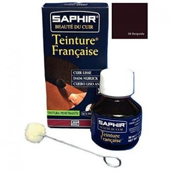 Tinta Francesa Saphir Beaute du Cuir 50ml - Borgoña