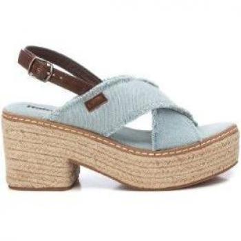Sandalia de tacón Refresh 171596 Negro con Hebilla