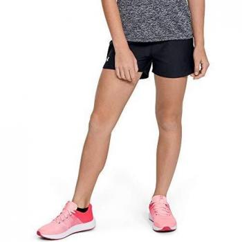 Under Armour Play Up Short Pantalón Corto, Niñas, Negro