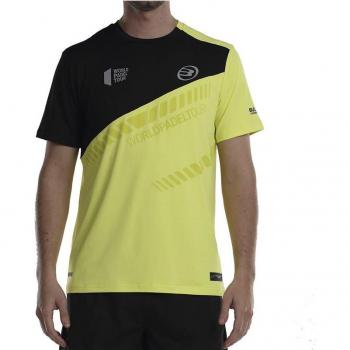 Camiseta de Manga Corta Hombre Bullpadel Lucio Negro