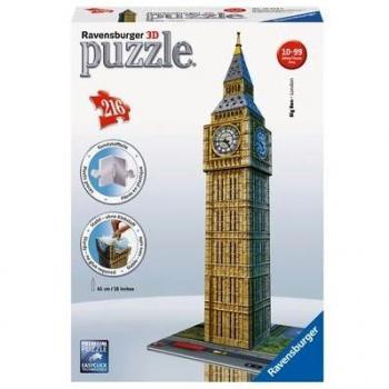 3D Big Ben Puzzle - 216 Pieces, Ravensburger (12554)