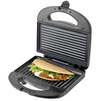 Sandwichera Grill Fagor FastCrisp 750W con Placa Antiadherente y Control de Temperatura