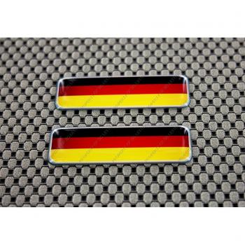 Bandera de Alemania 3d adhesivo Set