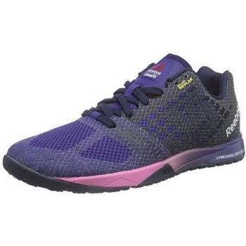 Reebok R Crossfit Nano 5.0, Zapatillas de Deporte Para Mujer, Azul / Rosa