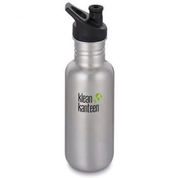 Klean Kanteen Botella Clásica 18oz, Brushed Stainless