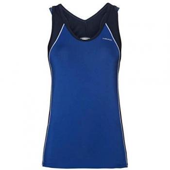 Head Talia Tank Top W Camisetas, Mujer, Azul Real/Azul Oscuro, Medium