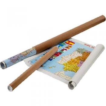 Faibo 153G - Mapa de España plastificado, sin marco