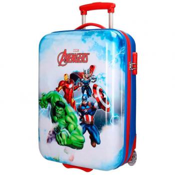 Los Vengadores Clouds Equipaje Infantil, 55 cm, 34 Litros, Multicolor