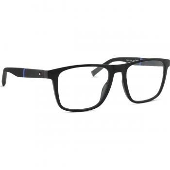 Gafas de Vista Tommy Hilfiger TH 1903/CS 807/M9 con Clip Solar Unisex, Plástico, Talla M, Cuadradas, Color Negro