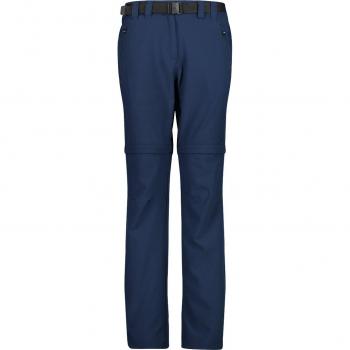 CMP Women's Zip-Off Convertible Pants, Blue, XL