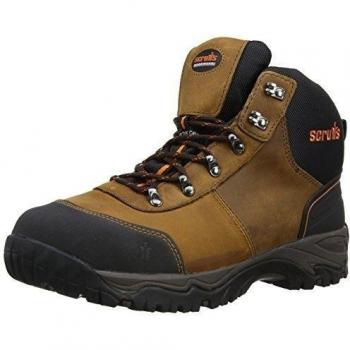 Scruffs Assault Hiker SBP - Calzado de protección para hombre, color Brown, talla 46