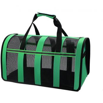 Transportín Portátil y Plegable para Perros y Gatos de 34*24*24cm
