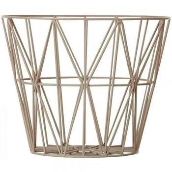 Ferm Living Wire Basket - Grey - Medium - h40 x b50 cm