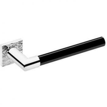 Pomdor - Toallero derecho rigato pvd niquel mate - negro heritage