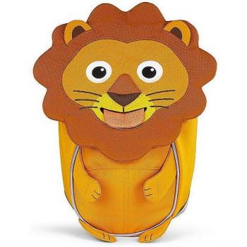 Mochila Affenzahn León para niños de 1 a 3 años, mochila de guardería en color amarillo
