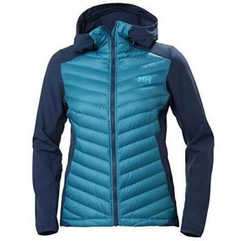 Helly Hansen Verglas Light Chaqueta De Pluma con Capucha, Mujer, Blue Wave, L