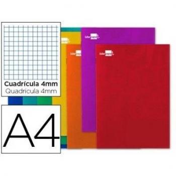 Liderpapel - Libreta write a4 80 hojas 60g/m2 cuadro 4mm con margen