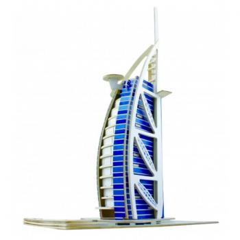Robotime Puzzle Madera 3D Torre De Dubai Arabs Towers C9724