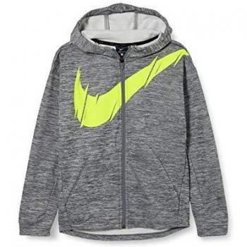 NIKE B Nk Therma FZ GFX Sudadera, Niños, Gris