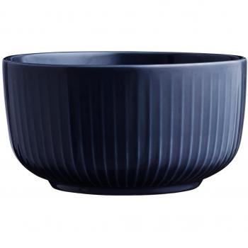 Kähler Hammershoi Cuenco, Porcelana, añil