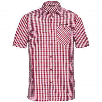 VAUDE Hombre ALB Llevado Camisa, Primavera/Verano, Hombre, Color Dark Indian Red, tamaño Large