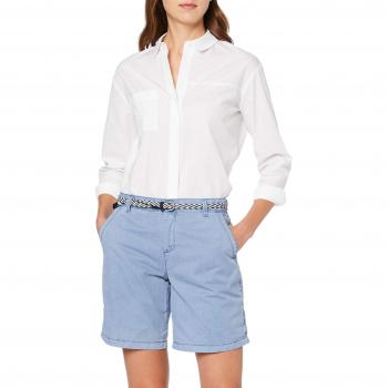 Esprit 069ee1c004 Pantalones Cortos, Azul
