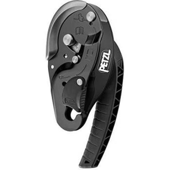 Petzl I'D L Self-Braking Descender, Black, Large