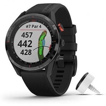 Garmin Approach S62 Golf GPS Smartwatch Bundle with CT10 Sensors and Virtual Caddie