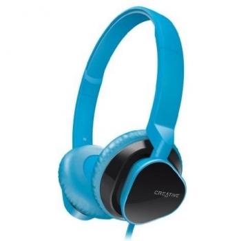 Creative Hitz MA2300 - Auriculares de diadema cerrados, azul