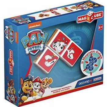 Puzzle Magnético Interactivo Paw Patrol (3 Unidades) - Juguete de Ingenio con Marcus, Rubble y Zuma